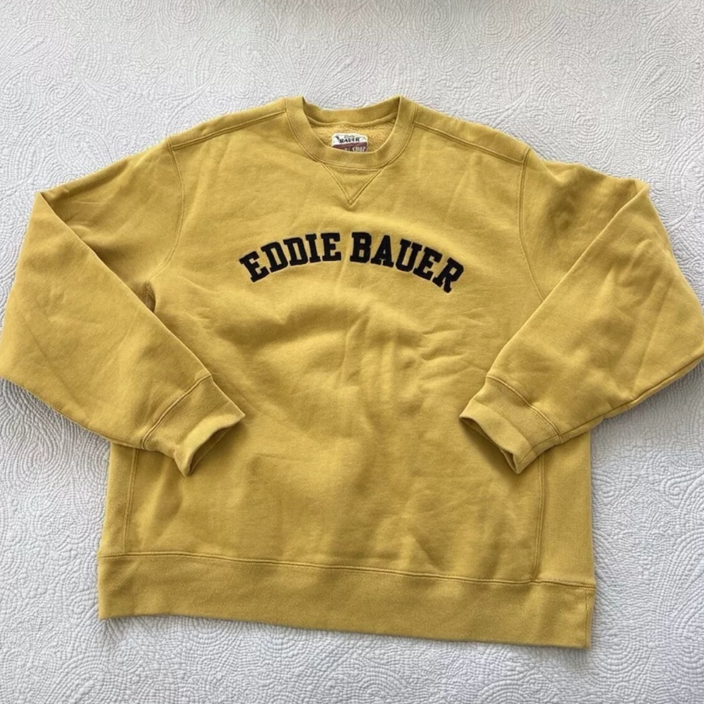 Vintage Eddie Bauer Sweatshirt 1990s Streetwear Casual Style